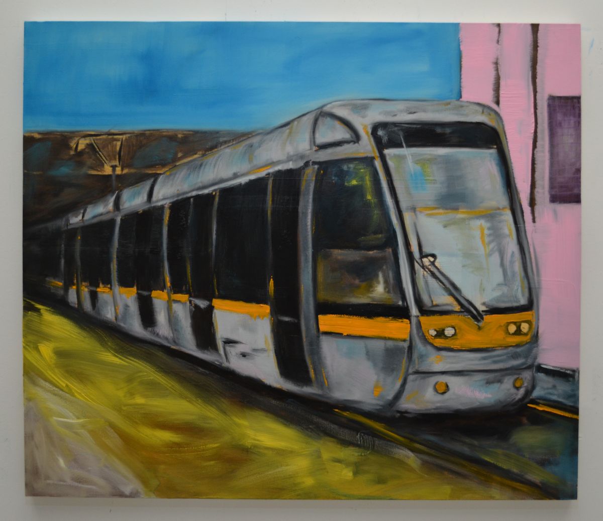 Lewis - 2020, Oil on stretched canvas, 140 x 121 x 4.5 cm