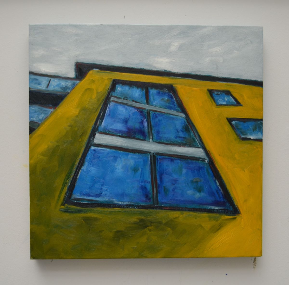 Ah, sure look - 2020, Oil on stretched canvas, 55 x 55 x 4.5 cm
