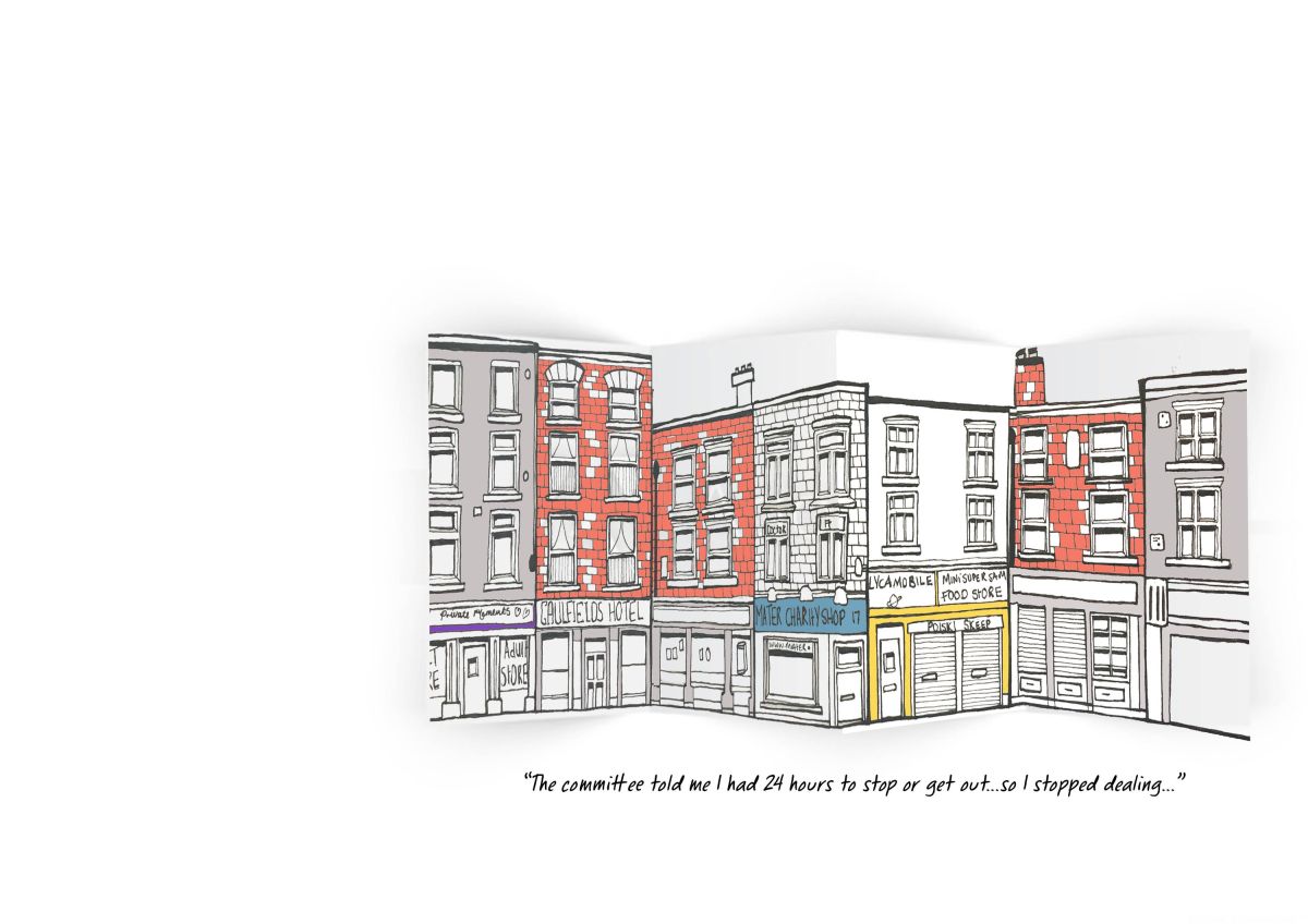 8- Dorset street, Quote taken from newspaper article.