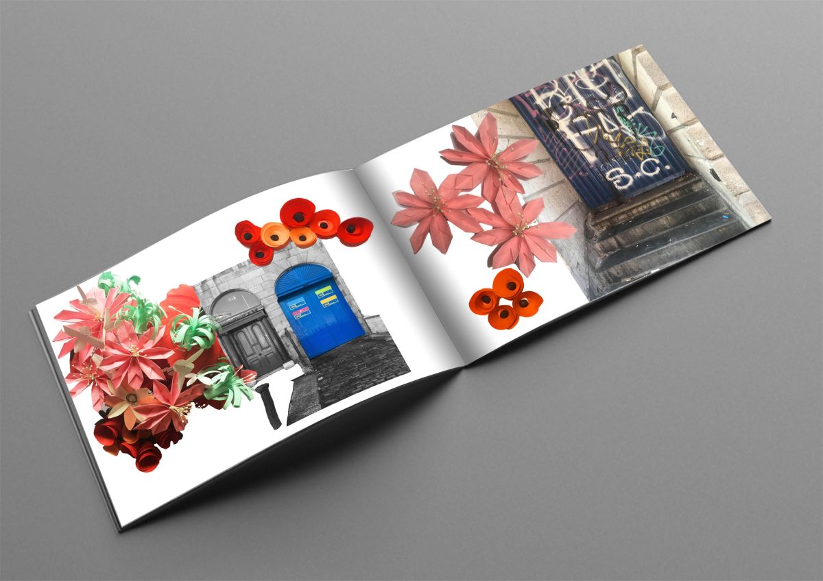 2-Page 7&8 of photo book for Bouquet of flowers