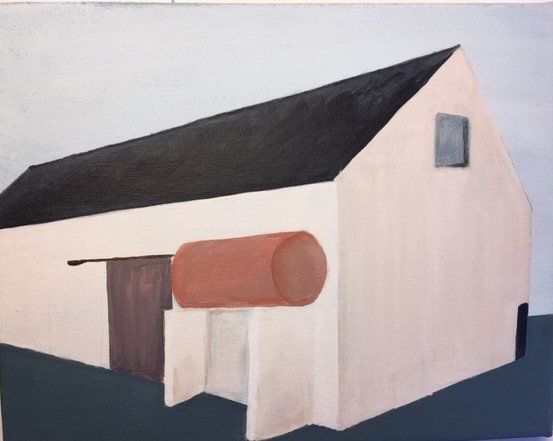 Pink Cottage
Acrylic on Canvas
20 x 25 x 3.5 cm