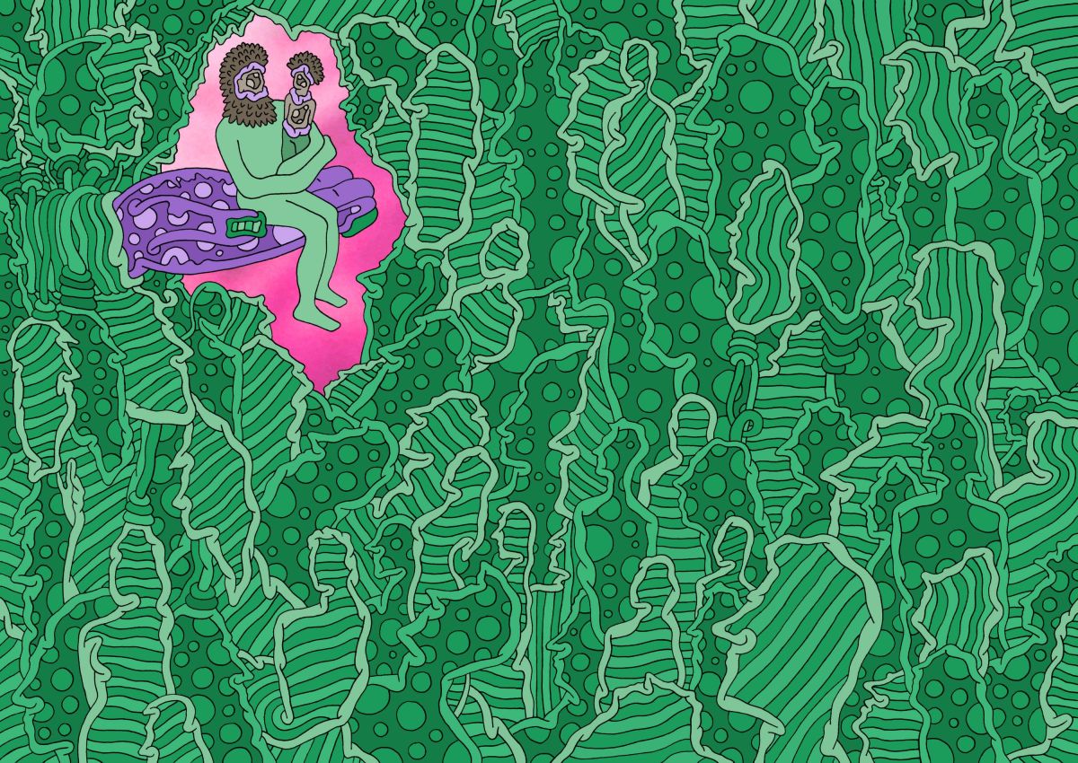 Illustrations from 'The Big Hand' a story inspired by and exploring the cycle of abuse.