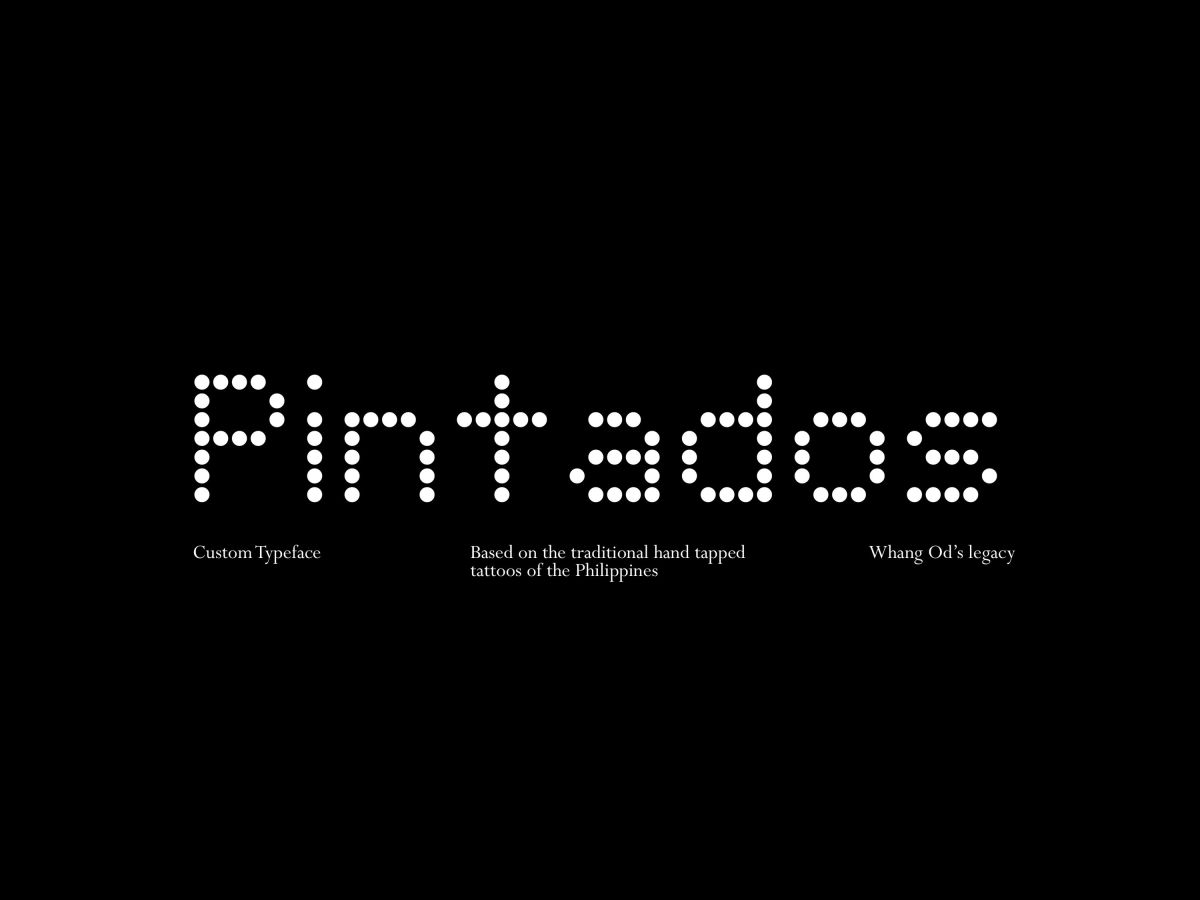 Introduction of Pintados Typeface