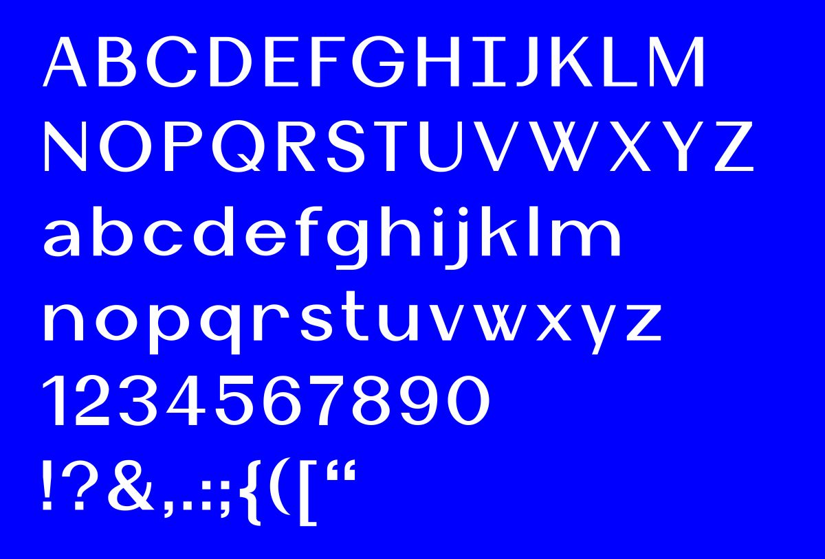 Faust typeface designed by Conor Smyth