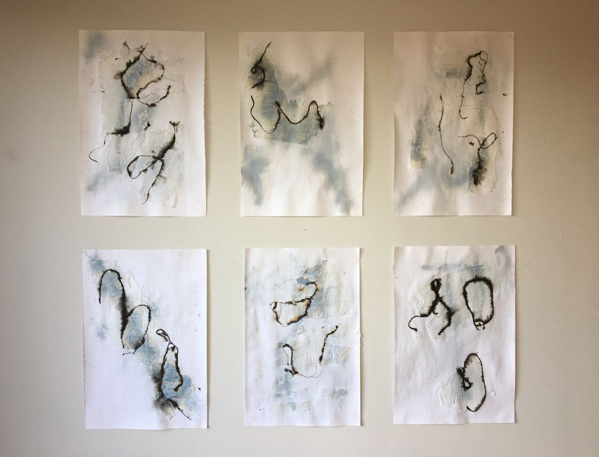 8- Ink, paper and tissue