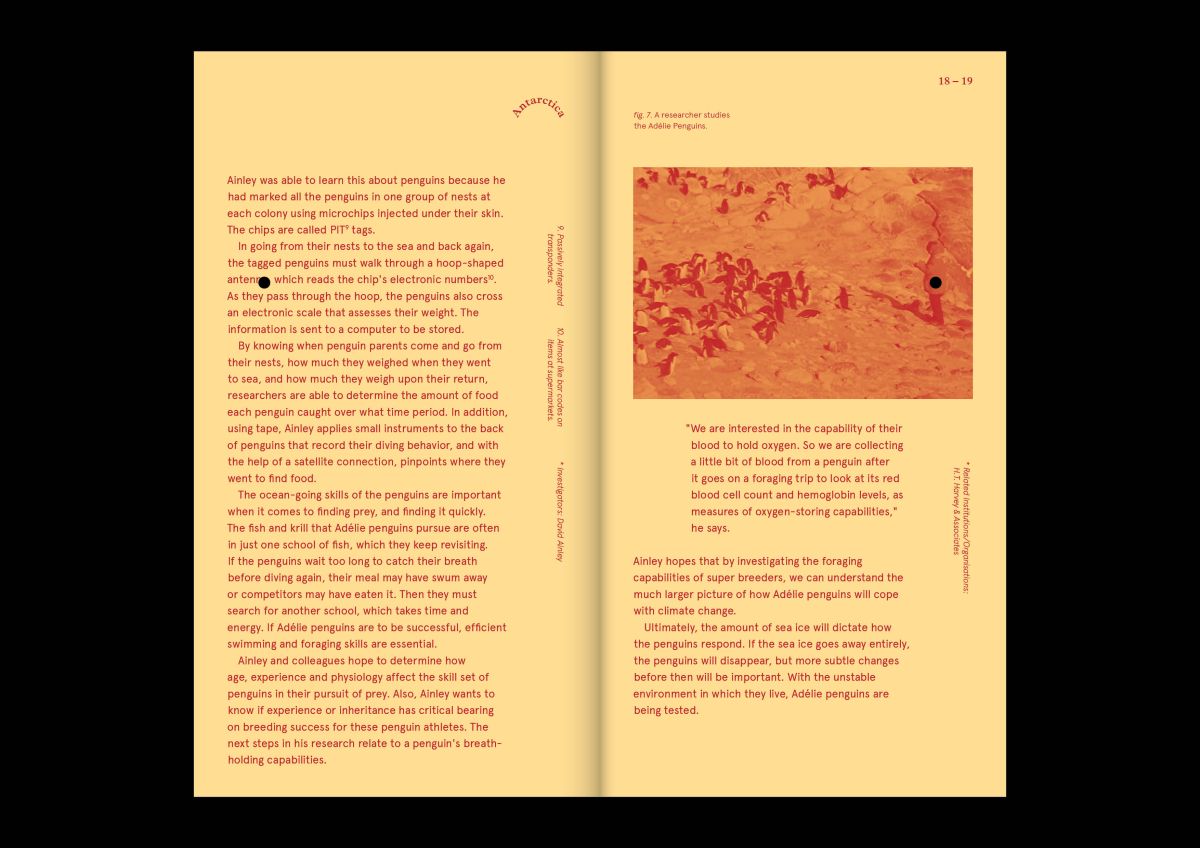 Animals (ISTD) long text format spread.