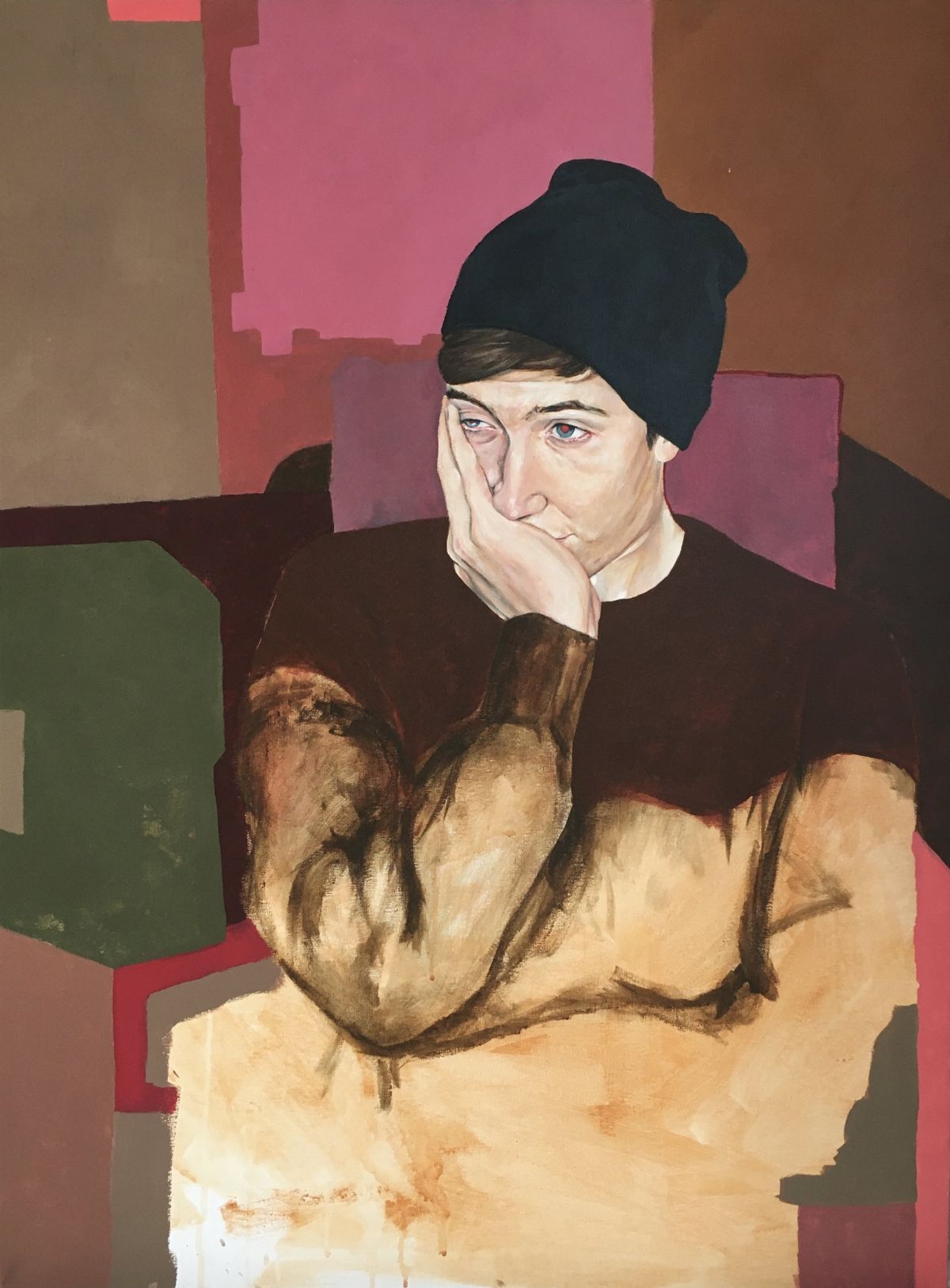 Brother 1, acrylic on canvas, 115x76cm (2020)
