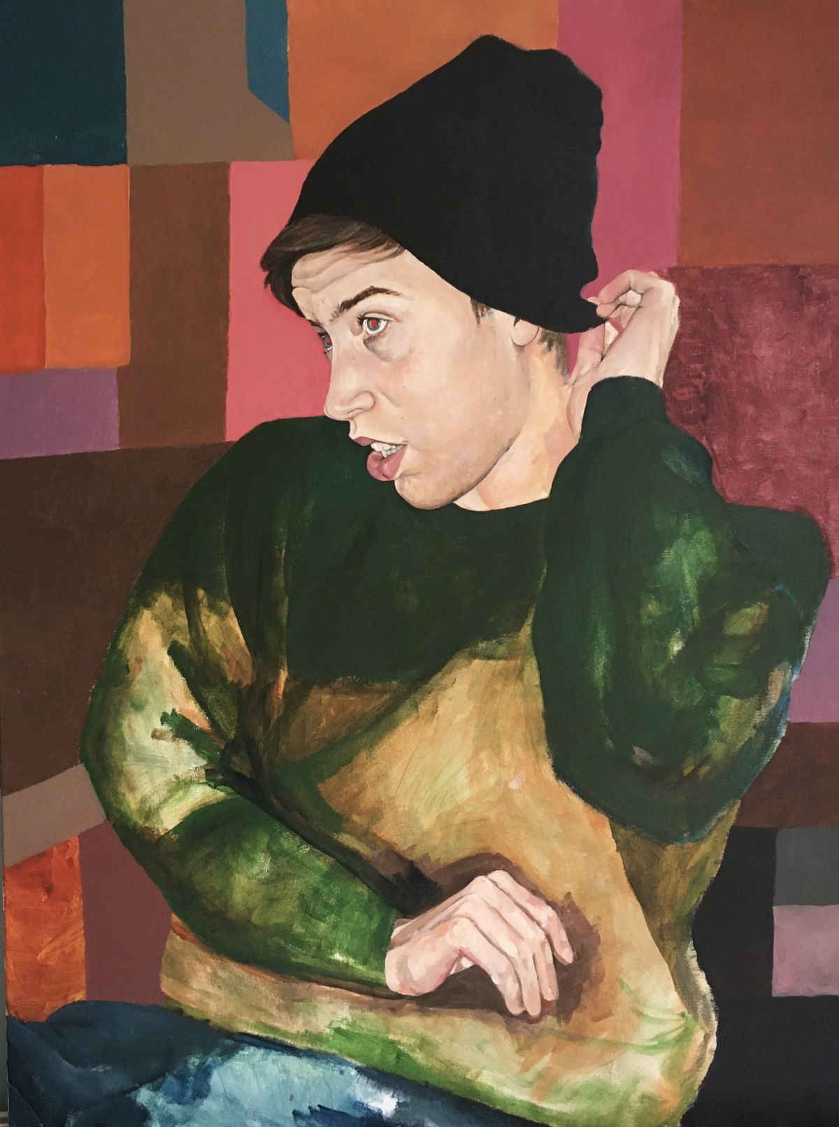 Brother 2, acrylic on canvas, 115x76cm (2020)