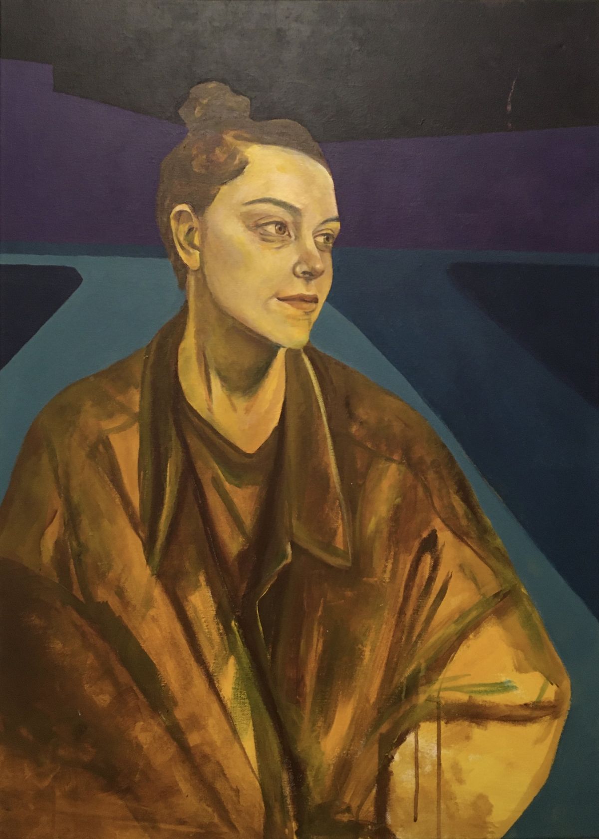 Laoise, acrylic on canvas, (2019)