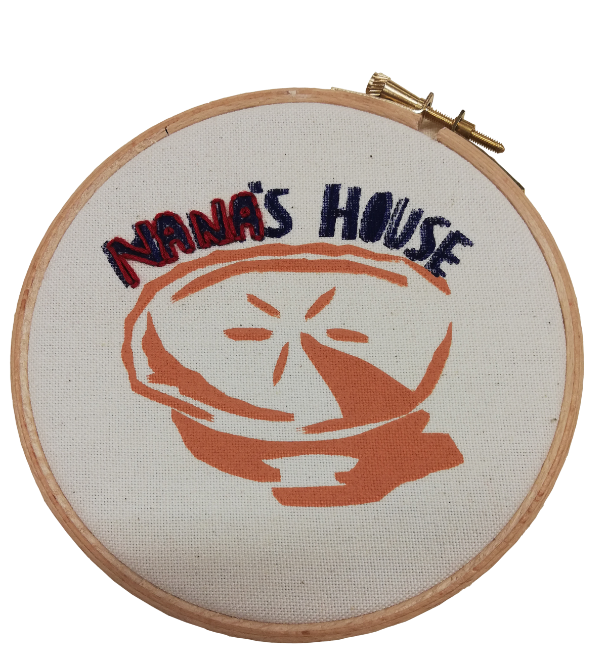 8-Patch set up for embroidery