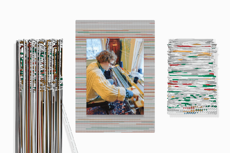 Translating digital ephemera using python, and processing, making the intangible tangible.