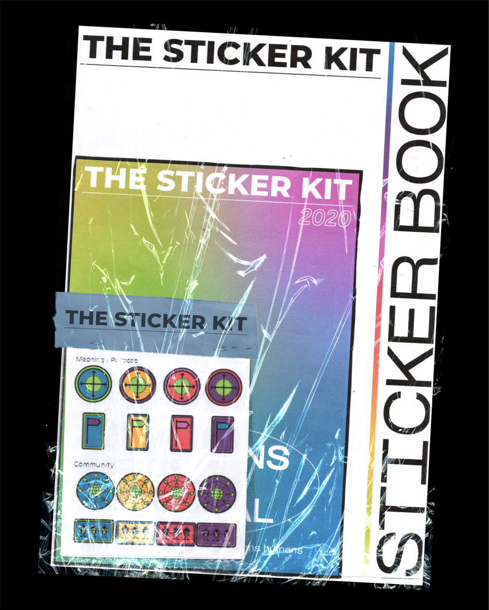 Leaflet - The Sticker Kit. This project aims to highlight the similarities between world religions.