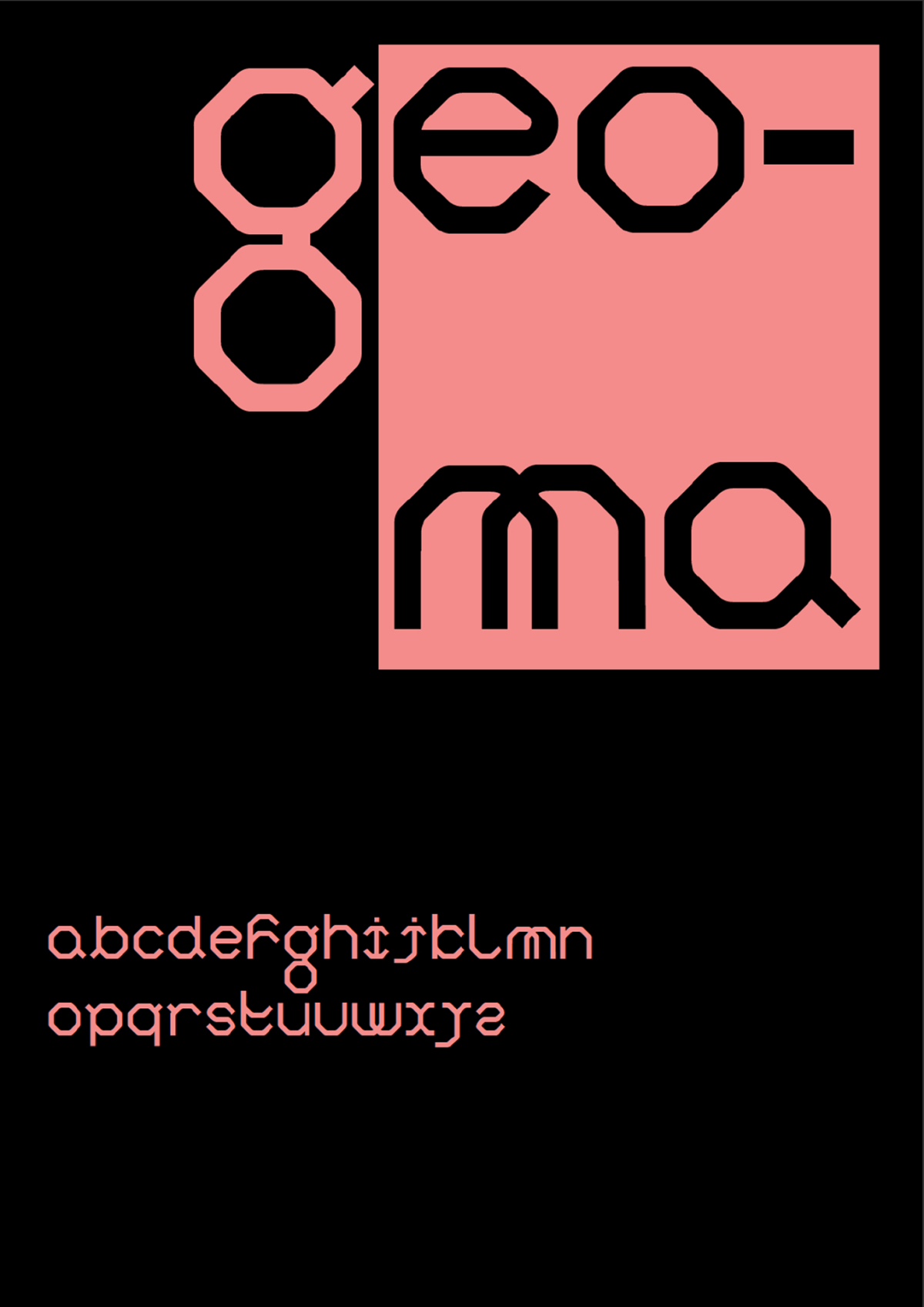 Geoma Type Specimen 1.