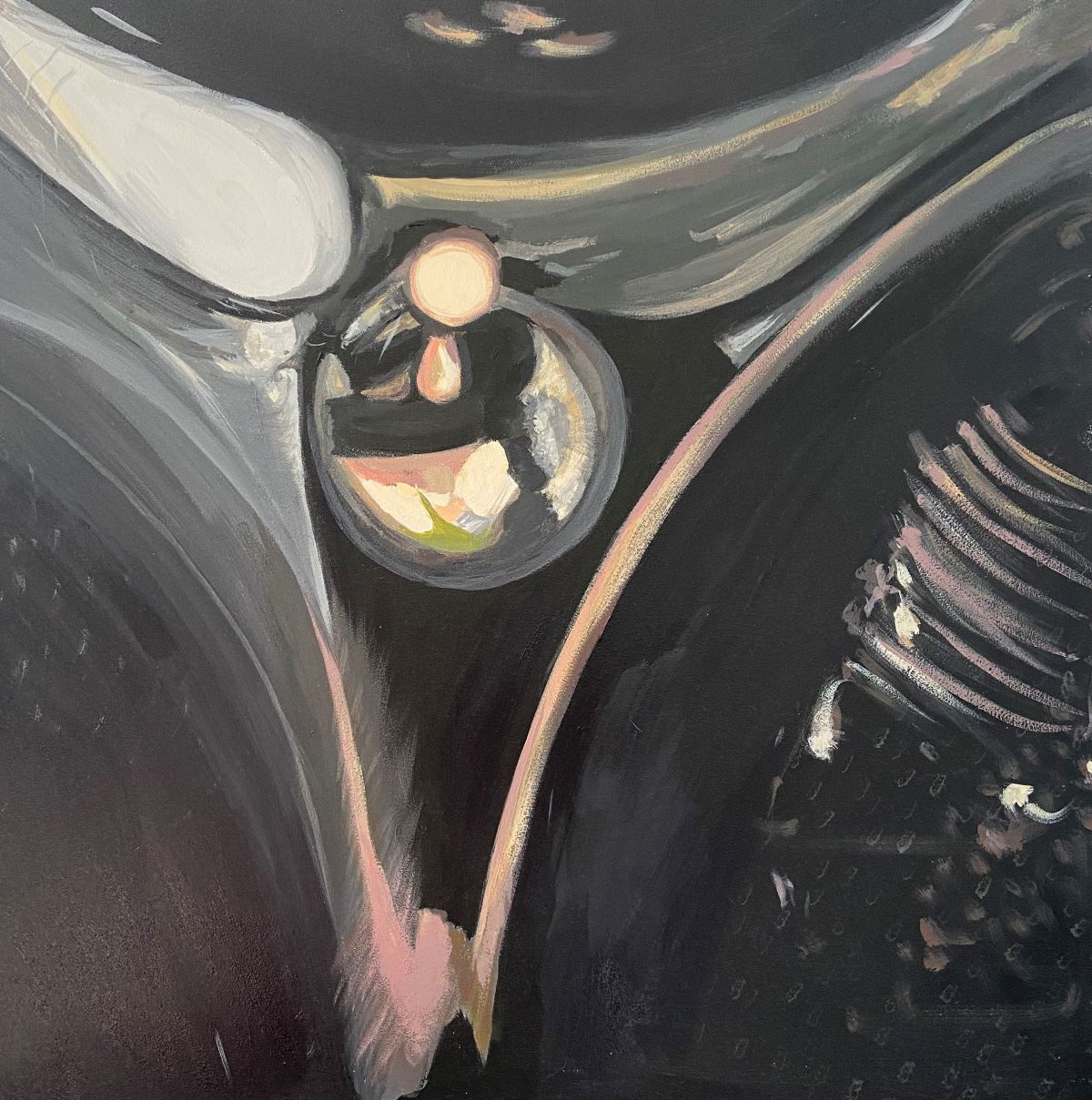 From where I stand 1 – 2020 - Acrylic Paint on board - 60cm x 60cm