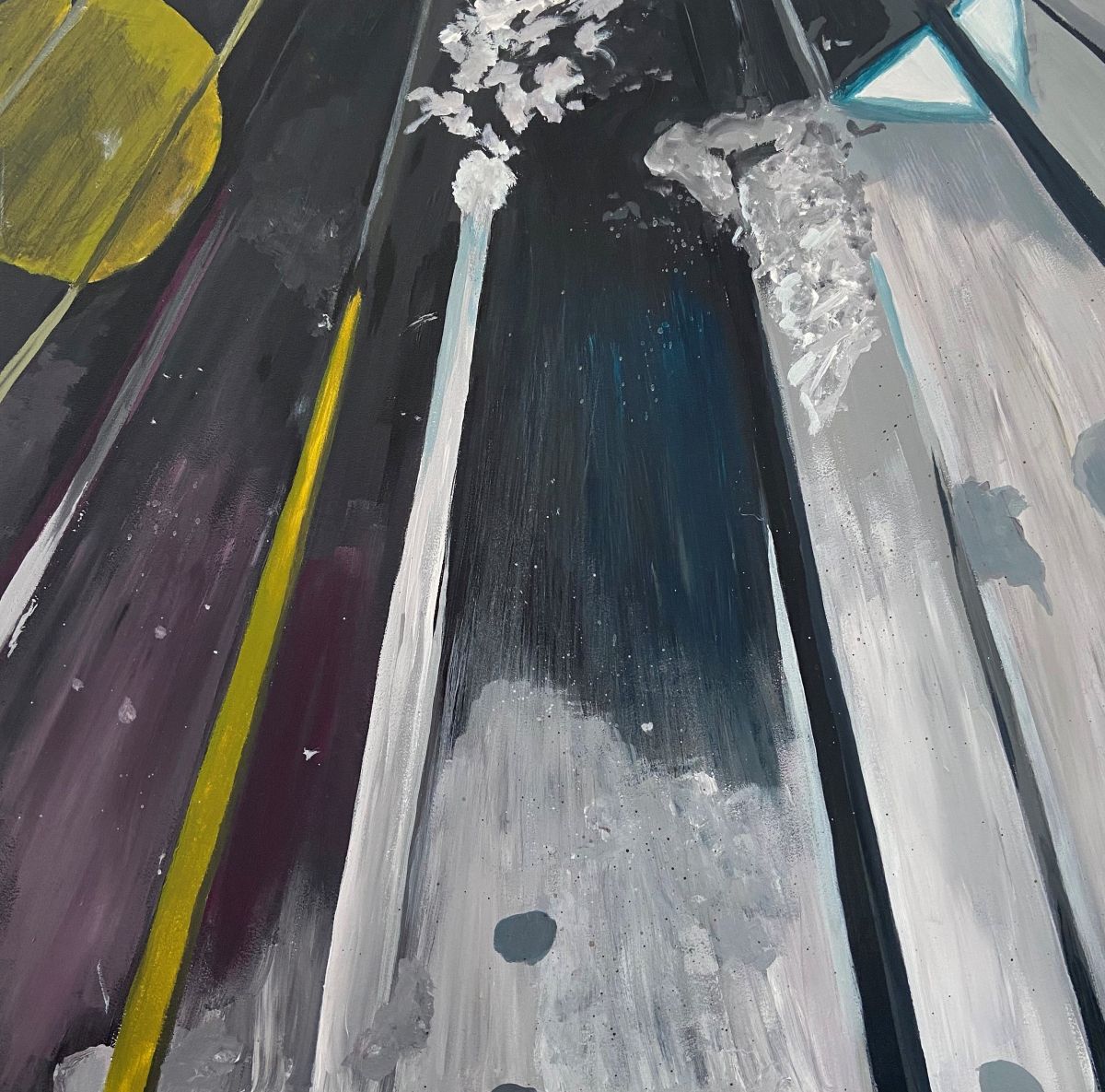 From where I stand 2 – 2020 - Acrylic Paint on board - 60cm x 60cm