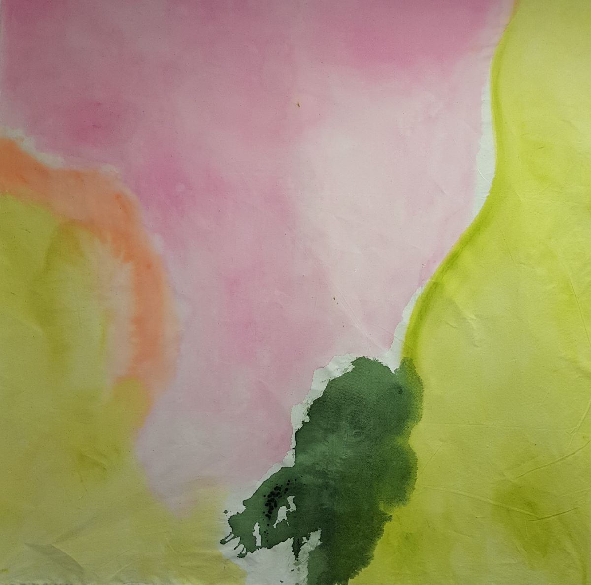 I only went out for a walk, acrylic on canvas, 180x180cm