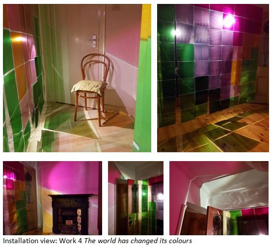 The world has changed its colours (installation view)
