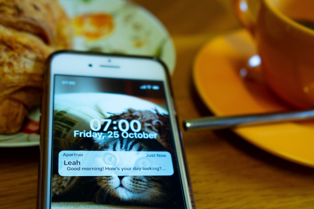 3 Hero shot of app showing notification centre