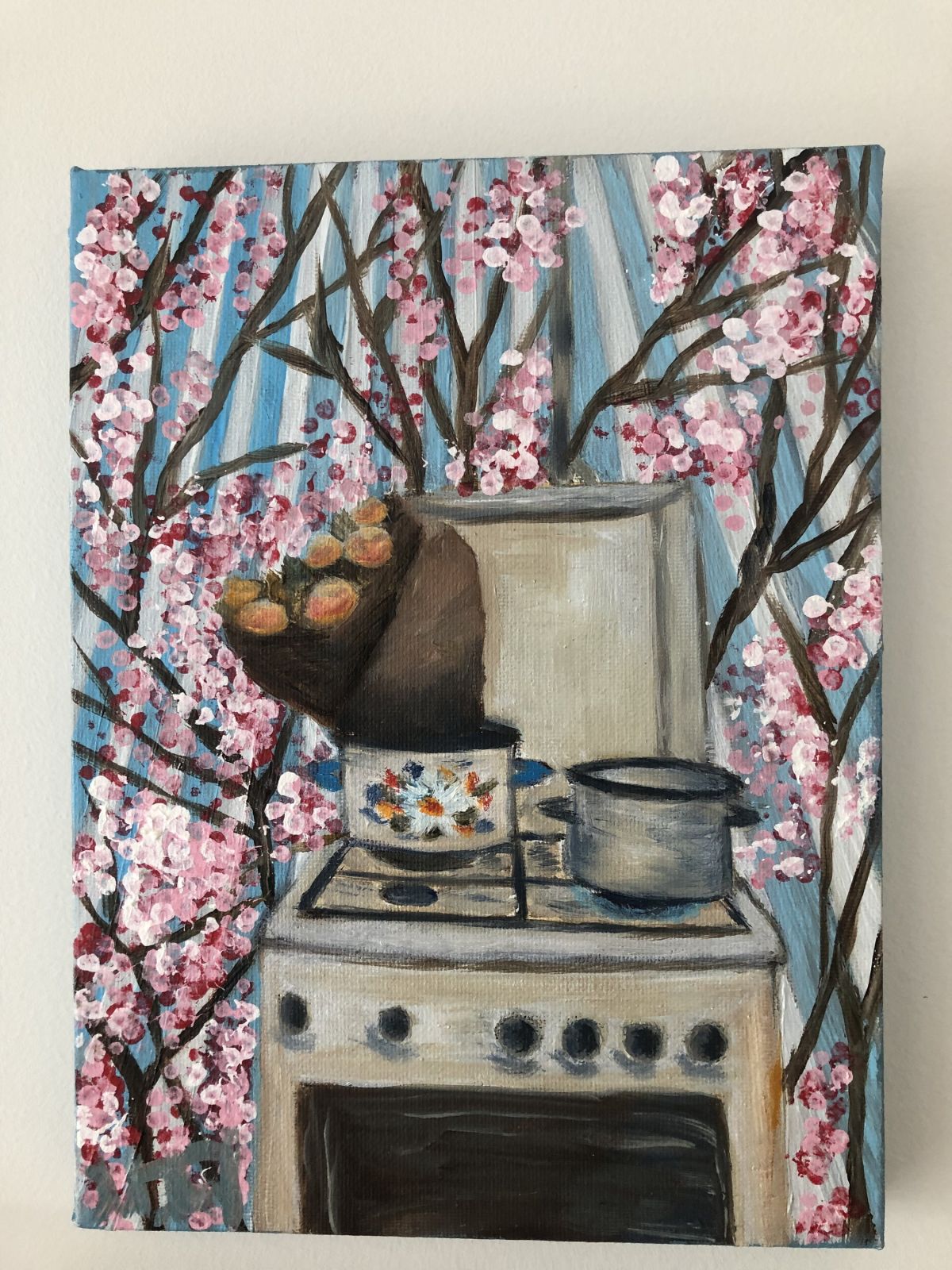 gas cooker in Kyiv, Ukraine