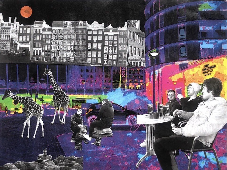 2-meganhand.PNG : Untitled, collage on paper