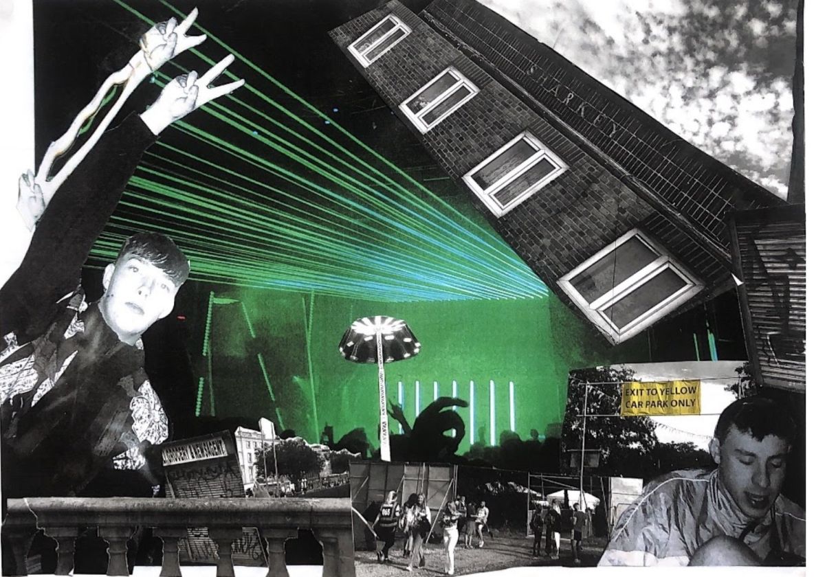 1-meganhand.PNG : Untitled, collage on paper