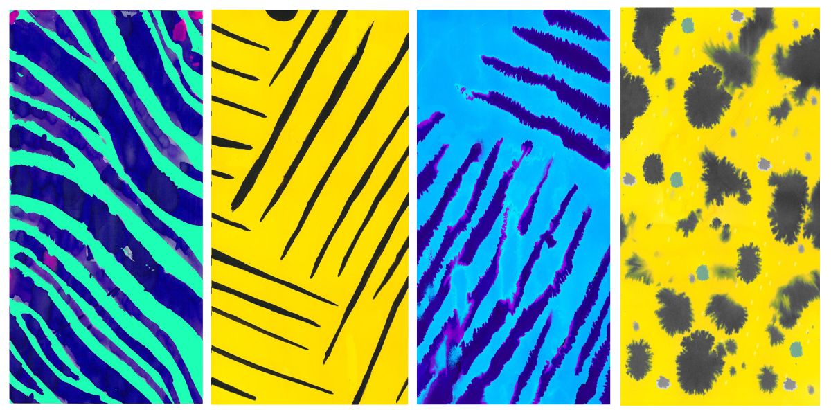 5. Print inspired by patterns on moving fish