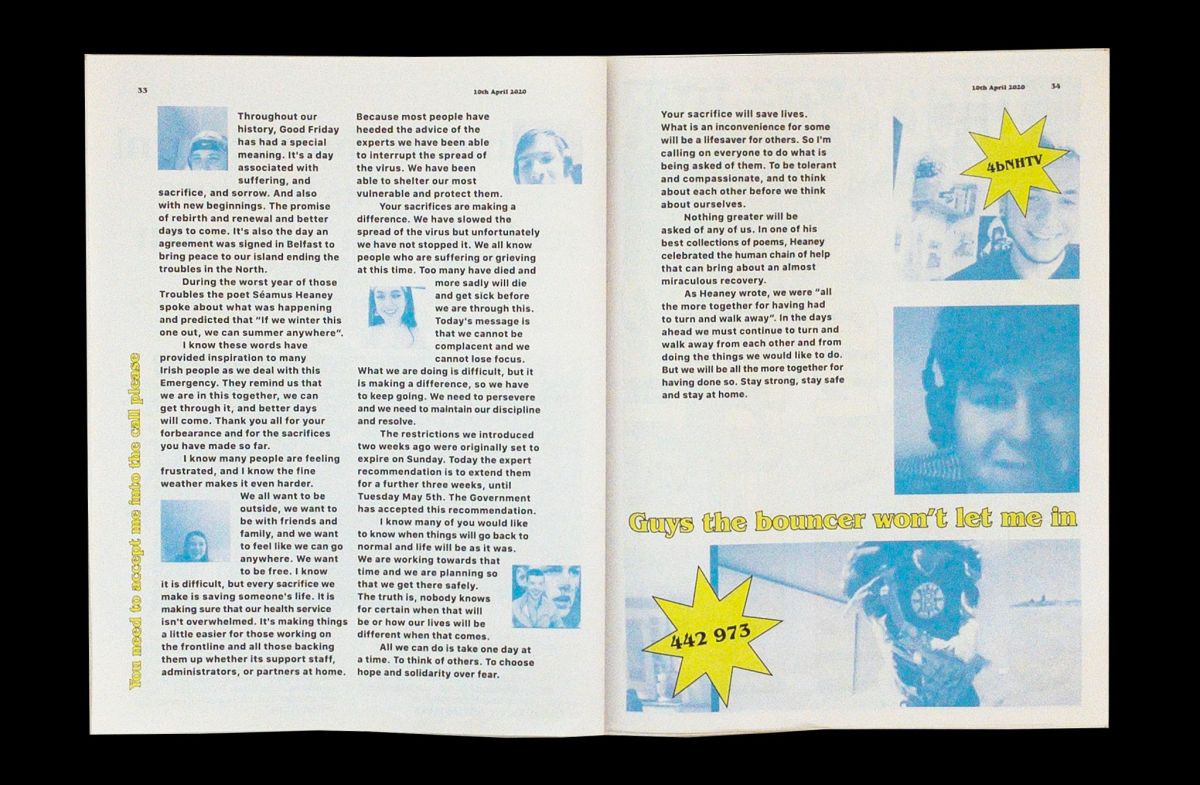 “An Uncertain Spring” — spread 2 of 3
