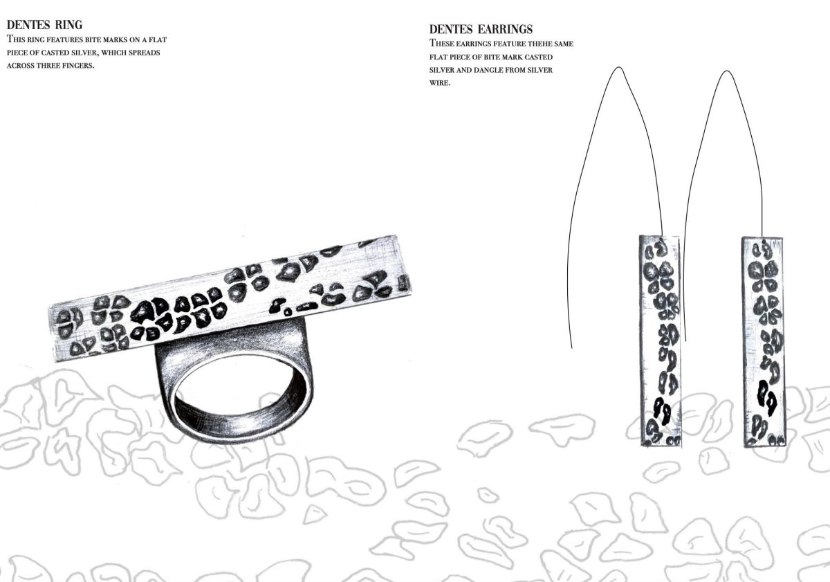 5 - Dentes Ring & Dentes Earrings