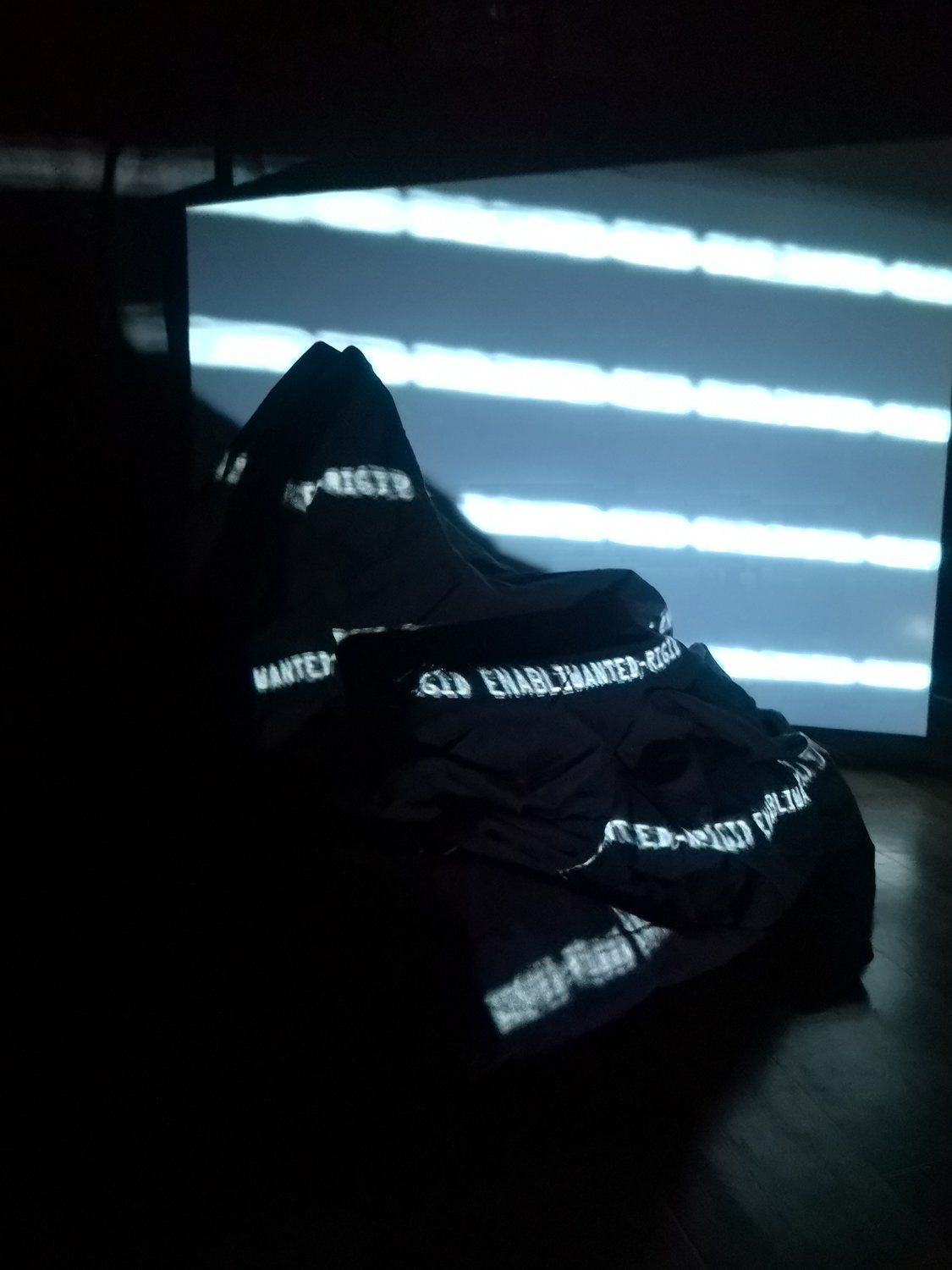 4 - 'Erased Moon TV', installation view