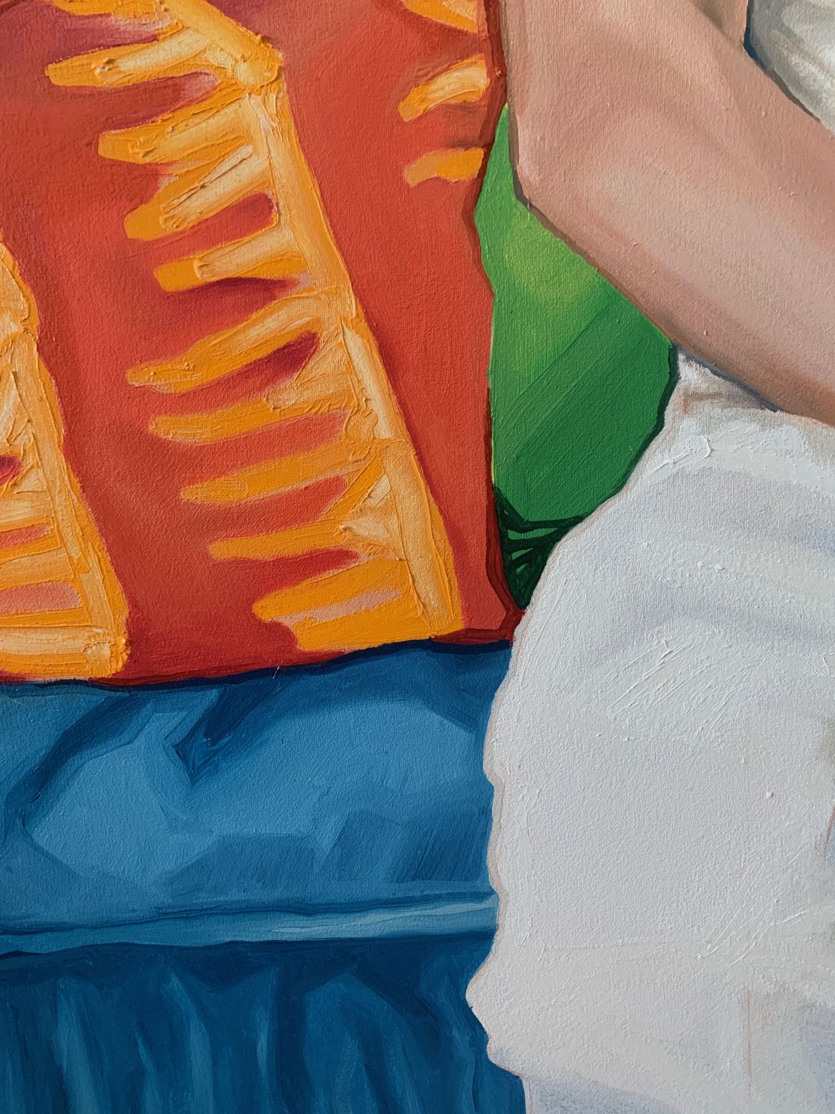 Detail of Trevor In Flowers