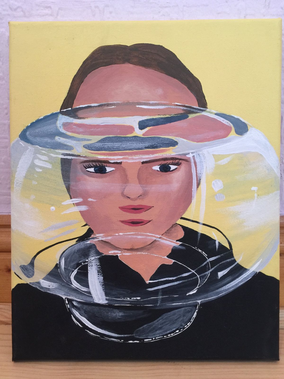 24x30cm. Acrylic.