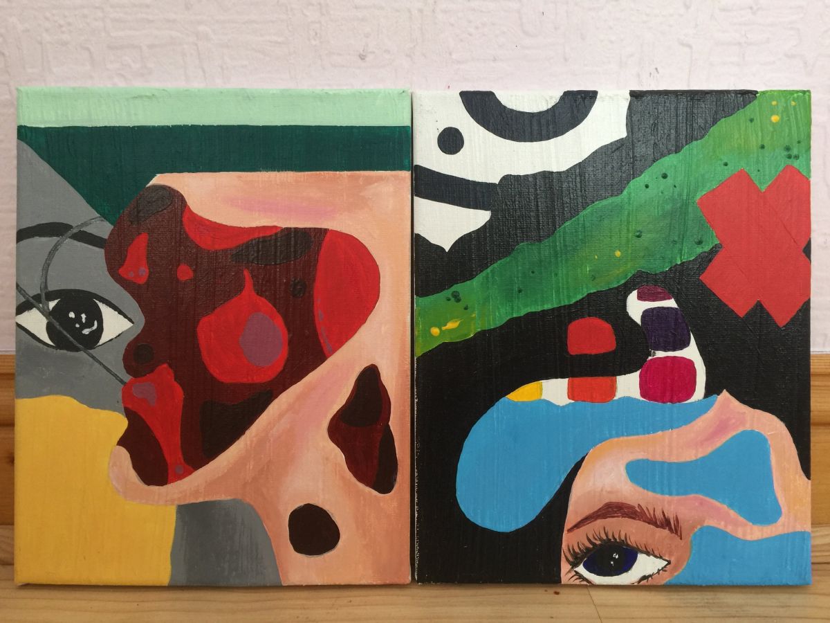 20x25cm. Acrylic.