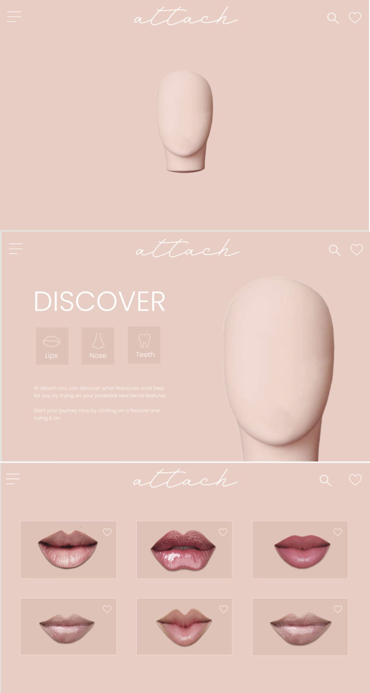 The Future - When I think about the future of the cosmetic industry, I thought about how it might be advertised, which then brought me with the brand