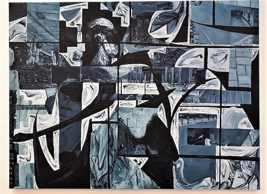 No 10 90x120cm Acrylic on Canvas Painting